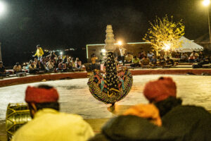 Cultural program at shree umiya desert camp jaisalmer
